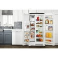 thumbnail image 2 of Amana ASI2575GRB - Refrigerator/freezer - side-by-side with water dispenser, ice dispenser - niche - width: 35.8 in - depth: 27.5 in - height: 69.3 in - 24.5 cu. ft - black, 2 of 7
