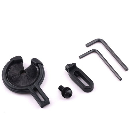 Compound Bow Basic Universal Arrow Rest Works on Right or Left Hand Brush (Best Compound Bow Rest)
