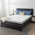 thumbnail image 3 of King Mattress, Queen Rose 12 inch Hybrid Medium Firm Adult Mattress with Memory Foam in a Box, with Individually Pocket, 3 of 9