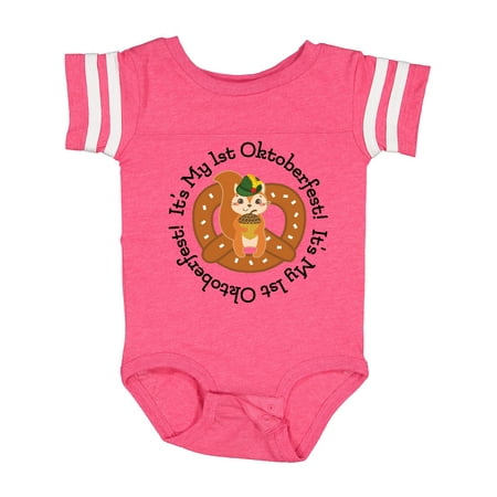 

Inktastic 1st Oktoberfest German Celebration Fall Gift Baby Boy or Baby Girl Bodysuit