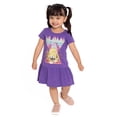 thumbnail image 3 of Def Leppard Toddler Girl Short Sleeve Drop Waist Dress, Sizes 12M-5T, 3 of 6