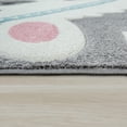 thumbnail image 3 of Paco Home Kids Rug with Llama Alpaca Motif for Nursery - Grey - 3'11" x 5'7" (4'x6'), 3 of 5