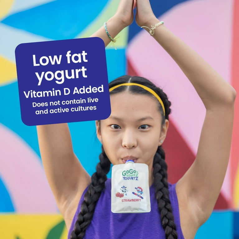 GoGo squeeZ YogurtZ Blueberry, Made with 100% Real Milk