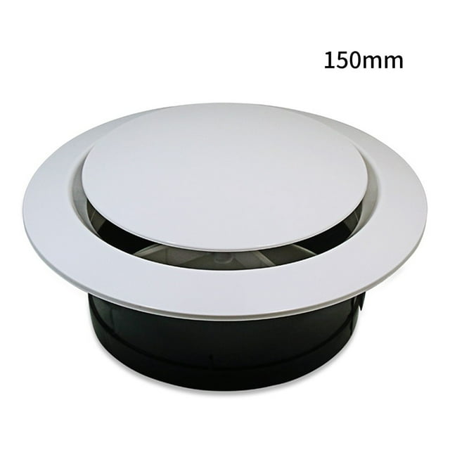 Greenne ABS Air Conditioning Ventilation Diffuser Adjustable Louver Circular Air Outlet
