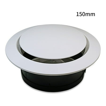 

BCLONG ABS Air Conditioning Ventilation Diffuser Adjustable Louver Circular Air Outlet