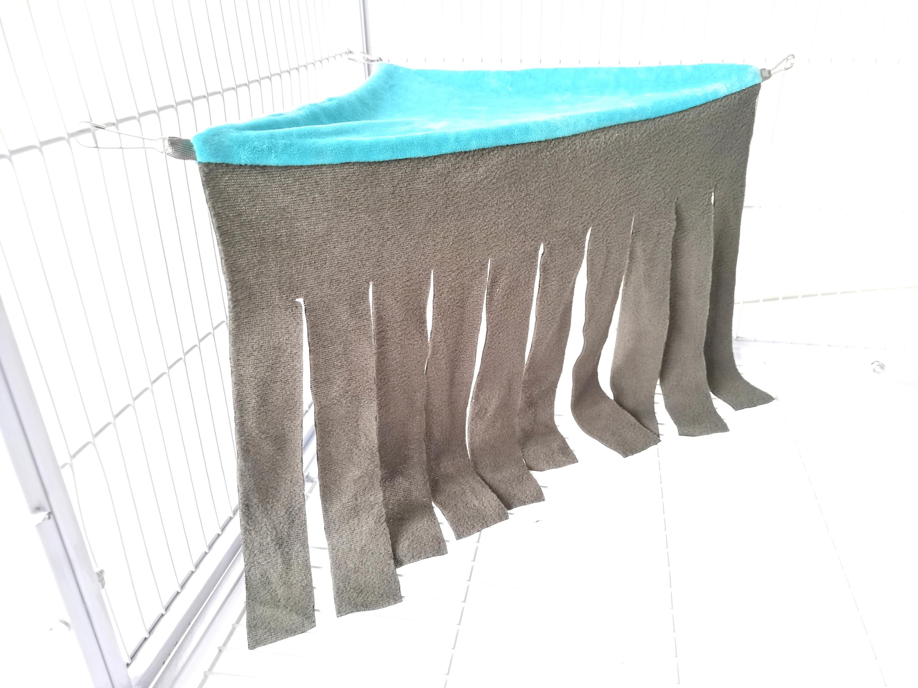Guinea Pig Corner Hideout Small Animals Fleece Hideaway Cage Accessories for Rat, Chinchilla, Guinea Pig, Ferret