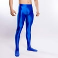 thumbnail image 2 of Men's High Waist Stirrup Leggings Tights Gym Yoga Workout Sports Pants, 2 of 5