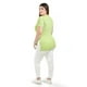 thumbnail image 3 of Blusa asimetrica Roman Fashion /Tallas Extras, 014 (Verde) verde 42, 3 of 5