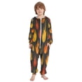 thumbnail image 2 of Vzayyk 4T-14Y Size Aviliable Cozy One-Piece Footless Sleeper Pajama Flames, 2 of 8