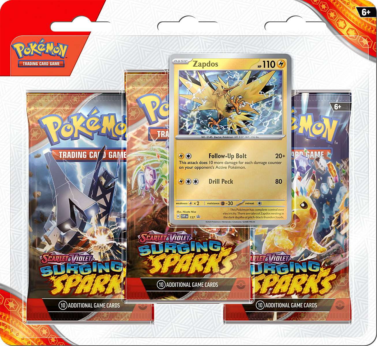 Pokemon Trading Card Games Scarlet & Violet 8 Surging Sparks Pokemon Trading Card Games Scarlet & Violet 8 Surging Sparks