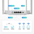 thumbnail image 3 of Router WiFi DBIT AC1200 T18-21K Doble Banda MU-MIMO con 4 Puertos Ethernet, 3 of 9