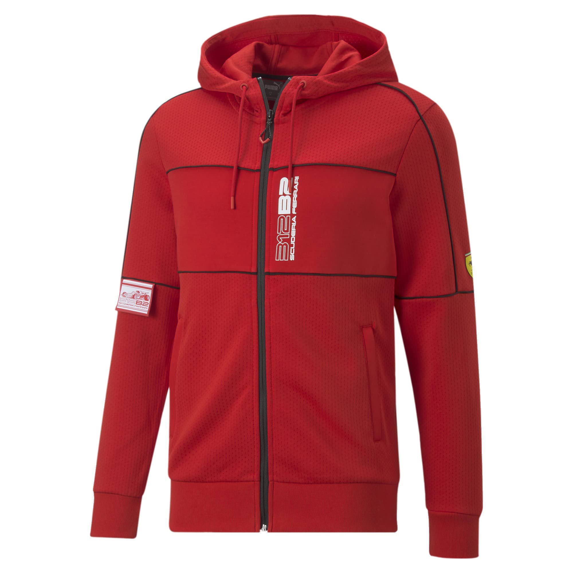 puma ferrari race hooded sweat jacket