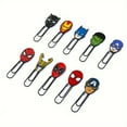 thumbnail image 5 of Marvel Superhero Paper Clips - Colorful Metal Desk Accessories Featuring Captain America, Spider-For Man, Hulk, Iron For Man, Black Panther & Loki - Perfect For Office Organization & Journaling, 5 of 5