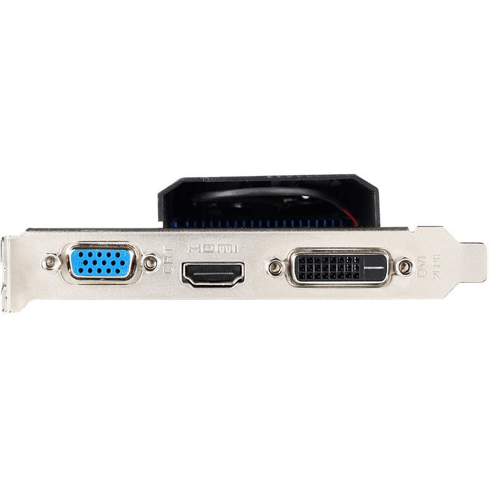 Carte graphique MSI GeForce GT 730 2Go - Low Profile & Silencieuse - Accessoires informatique