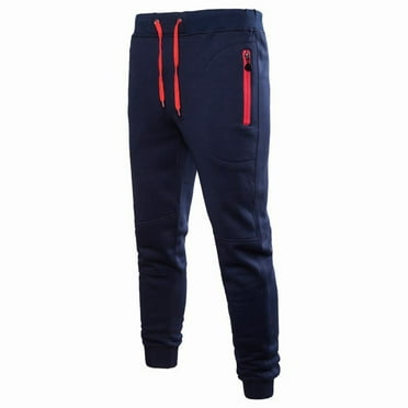 Leesechin Pants for Men Clearance Autumn New Sport Pant Jogging Pant Trouser Elastic Waist
