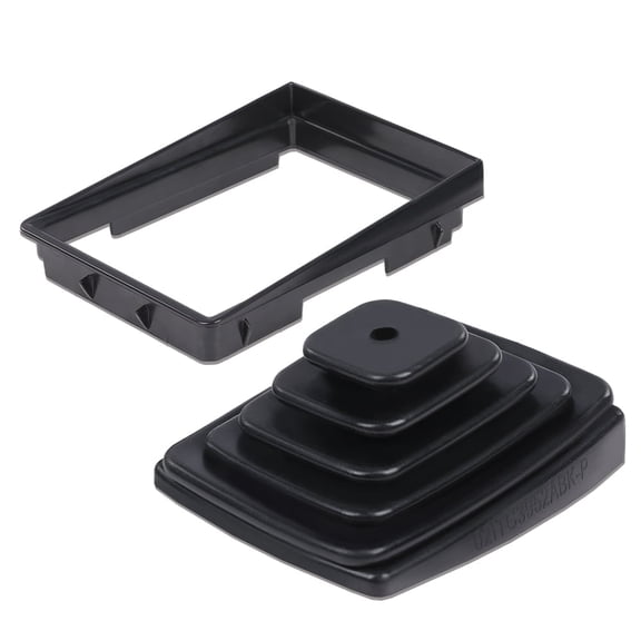 CROSSDESIGN Shifter Boot & Retainer Bezel Fit for Jeep TJ Wrangler 1997-2004