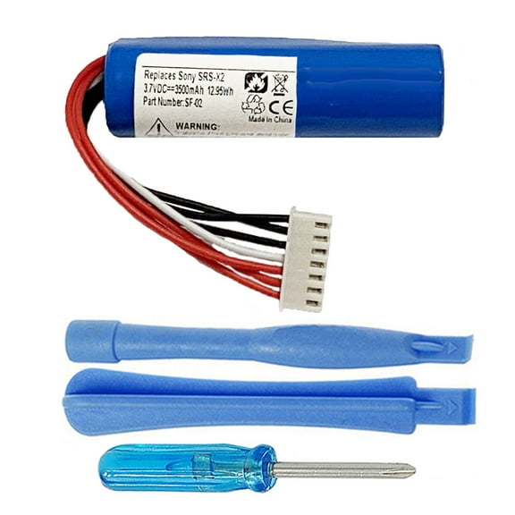 3500mAh SF-02 9-885-197-08 Battery Replacement for Sony SRS-X2 Bluetooth Speaker