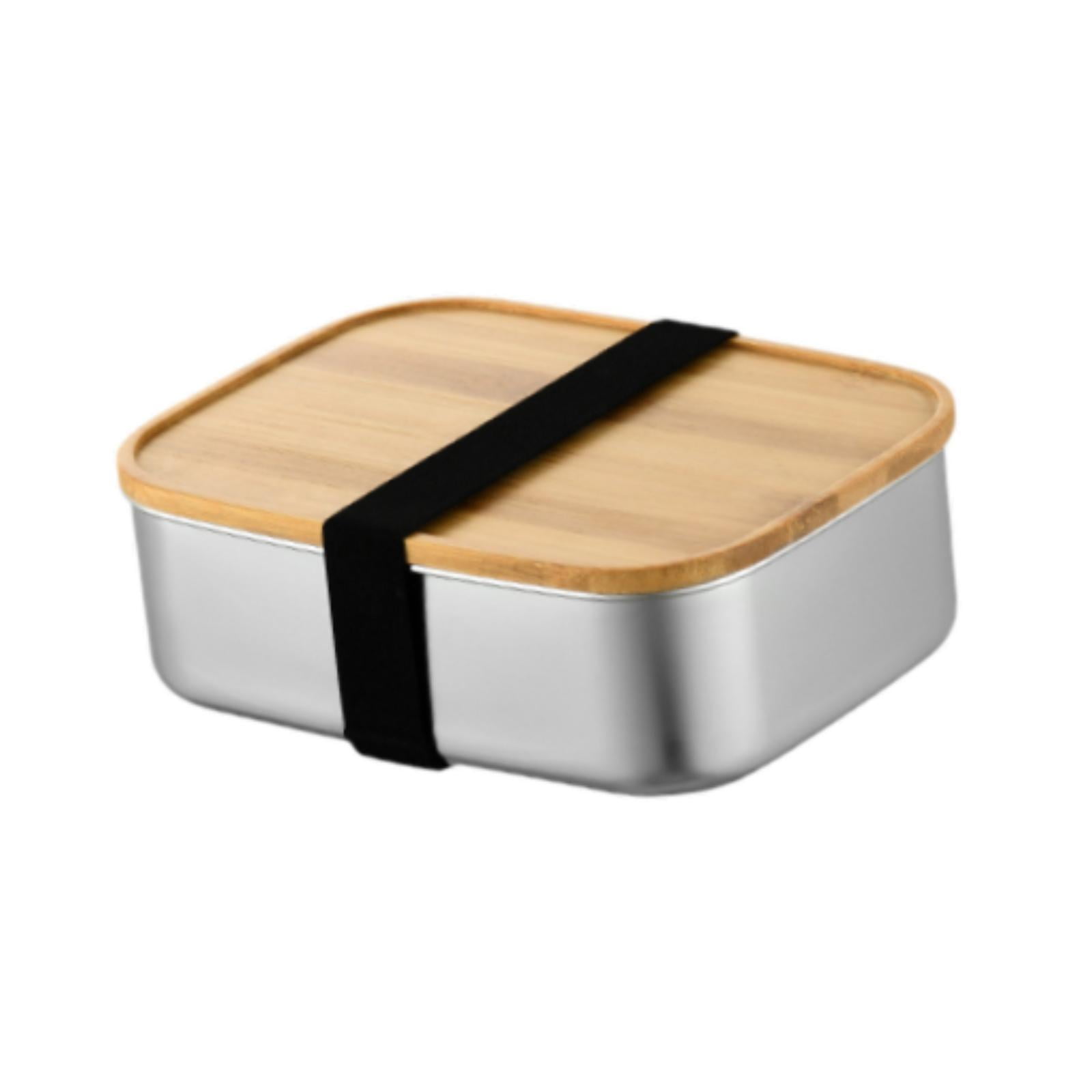 Fiocias Bento Box Food Storage Box Solid 800/1200/1500ml Shatter-resistant Meal Box Food Large