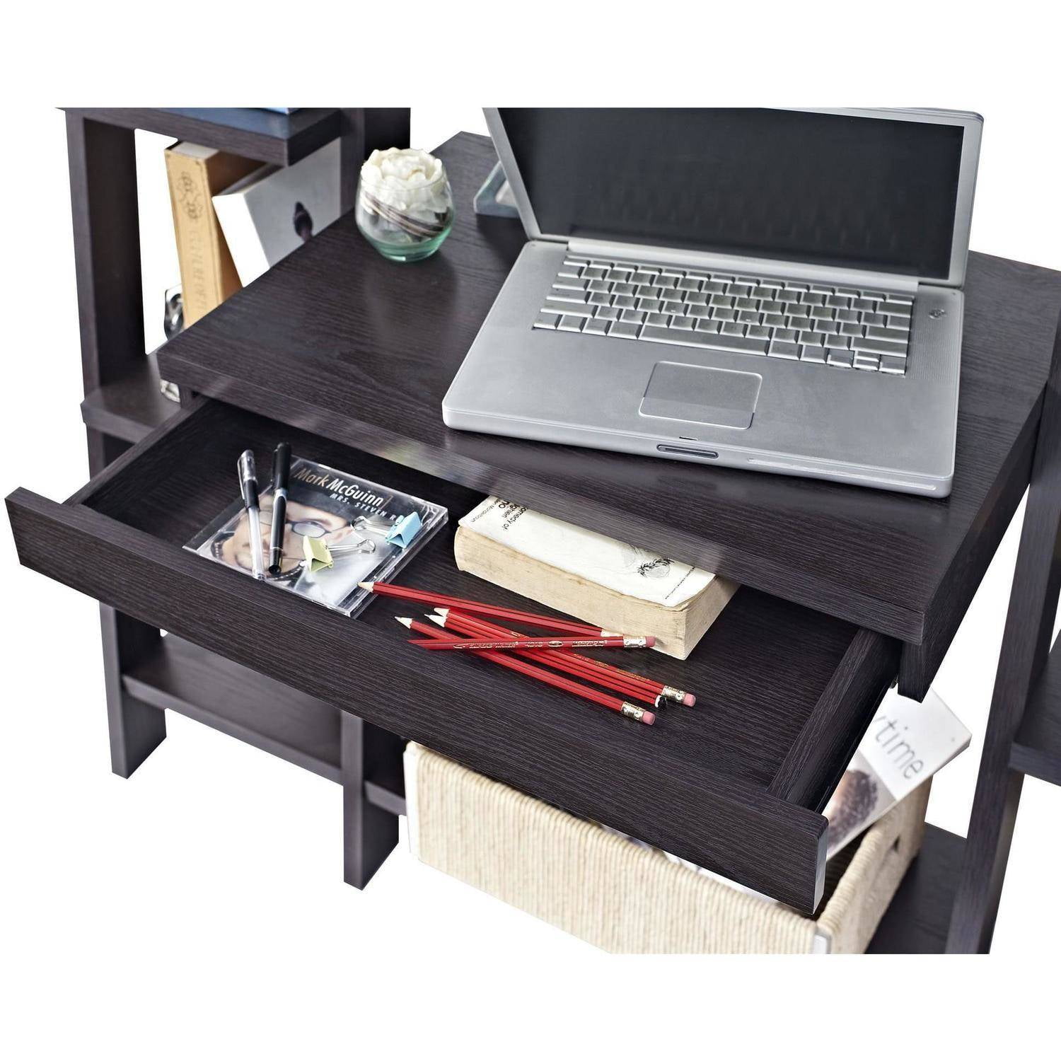 Altra Furniture Ladder Desk, Espresso Finish