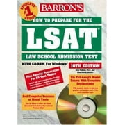 How to Prepare for the LSAT with CD-ROM (Barron's LSAT (W/CD)) [Paperback - Used]