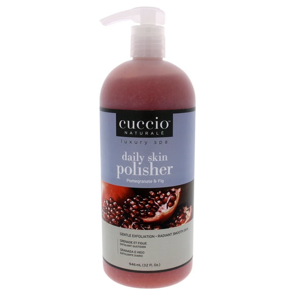 Exfoliante diario Luxury Spa Skin Polisher - Granada e higo de Cuccio Naturale para unisex - 32 oz Cuccio Cuccio Naturale