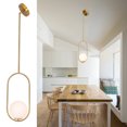 thumbnail image 6 of SEEU Modern Gold Globe Kitchen Island Pendant Lights, 6 of 7
