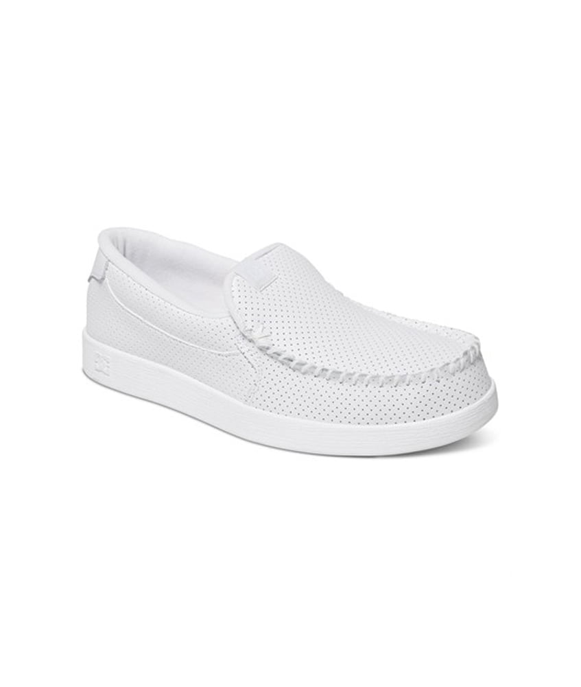 all white loafers