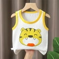 thumbnail image 2 of ShiShine Clearance Toddler Boys Girls Cotton Tank Tops Undershirts Summer Cute Print Sleeveless Vests Size 1-6T, 2 of 3