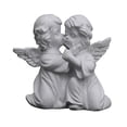 thumbnail image 2 of Estatua, portavelas, figura, adornos, amigos adecuados, Artemisa, recuerdo, madre, mago, estatua, caja de música, ser querido, para gallina, hija Beso a la derecha, 2 of 9