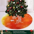 thumbnail image 6 of FMSHPON Happy Thanksgiving Text Xmas Christmas Tree Skirt Stand Mat for Holiday Party Decoration Indoor Outdoor 48 inches, 6 of 6