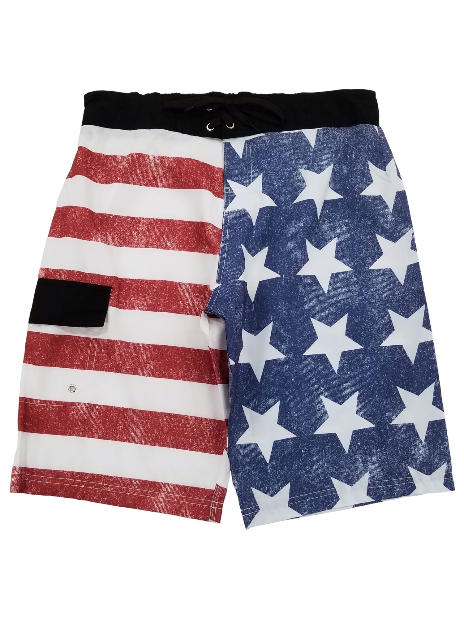 LQQWY Quick Dry Mens Corgi American Flag Patriotic Sunglasses Beach Shorts Swim Trunks Board Shorts 