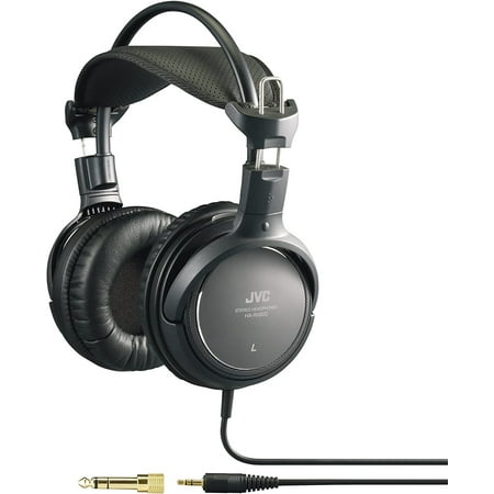 UPC: 0046838034435 | JVC Noise-Canceling On-Ear Headphones Black HARX900