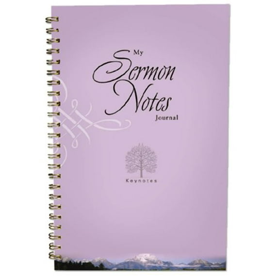 Pre-Owned My Sermon Notes Journal (Spiral-bound) 1593106505 9781593106508