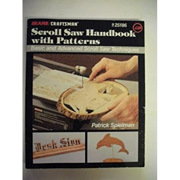 Pre-Owned Scroll saw handbook with patterns (Paperback) 0806968729 9780806968728