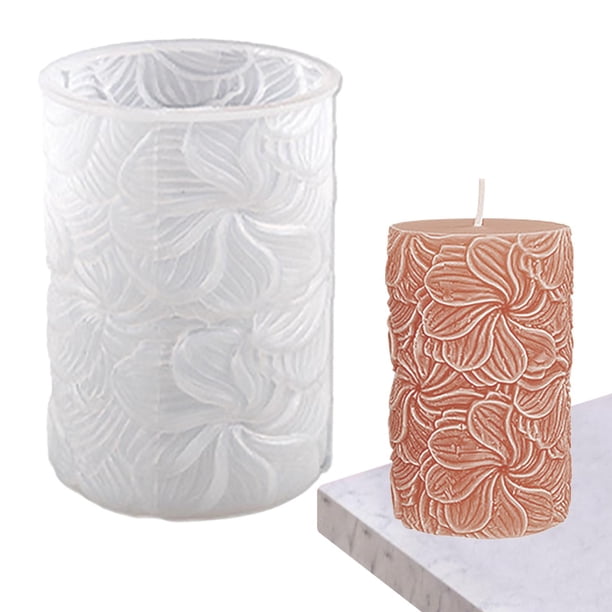 Molde para velas BLESIY herramienta para hacer jabón decoraciones 3D duradera