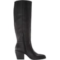 thumbnail image 3 of Naturalizer Womens Fae Knee High Boots - Wide Calf, Black Leather, 12, 3 of 5