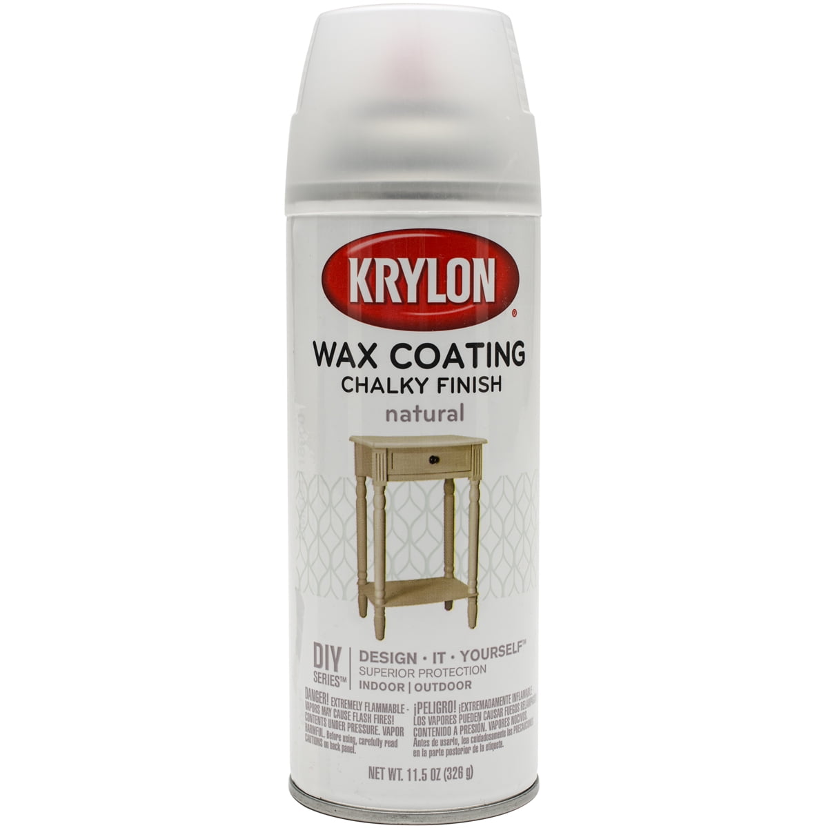 Chalky Finish Aerosol Spray Paint 12ozNatural Wax Coating Walmart Canada