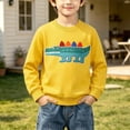 thumbnail image 2 of Asxite Toddler Tops Long Sleeve Sweatshirt Casual Loose Print Fall Winter 1-7 Y, 2 of 7