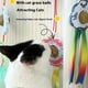 thumbnail image 4 of Billuyoard Gatito activo y feliz con Katzenspielzeug Selbstbeschäftigung Gatos juguetones Katzen Spielzeug Kitten Juguetes para gatos vistoso, bolsitas dulces de fresa, 4 of 4
