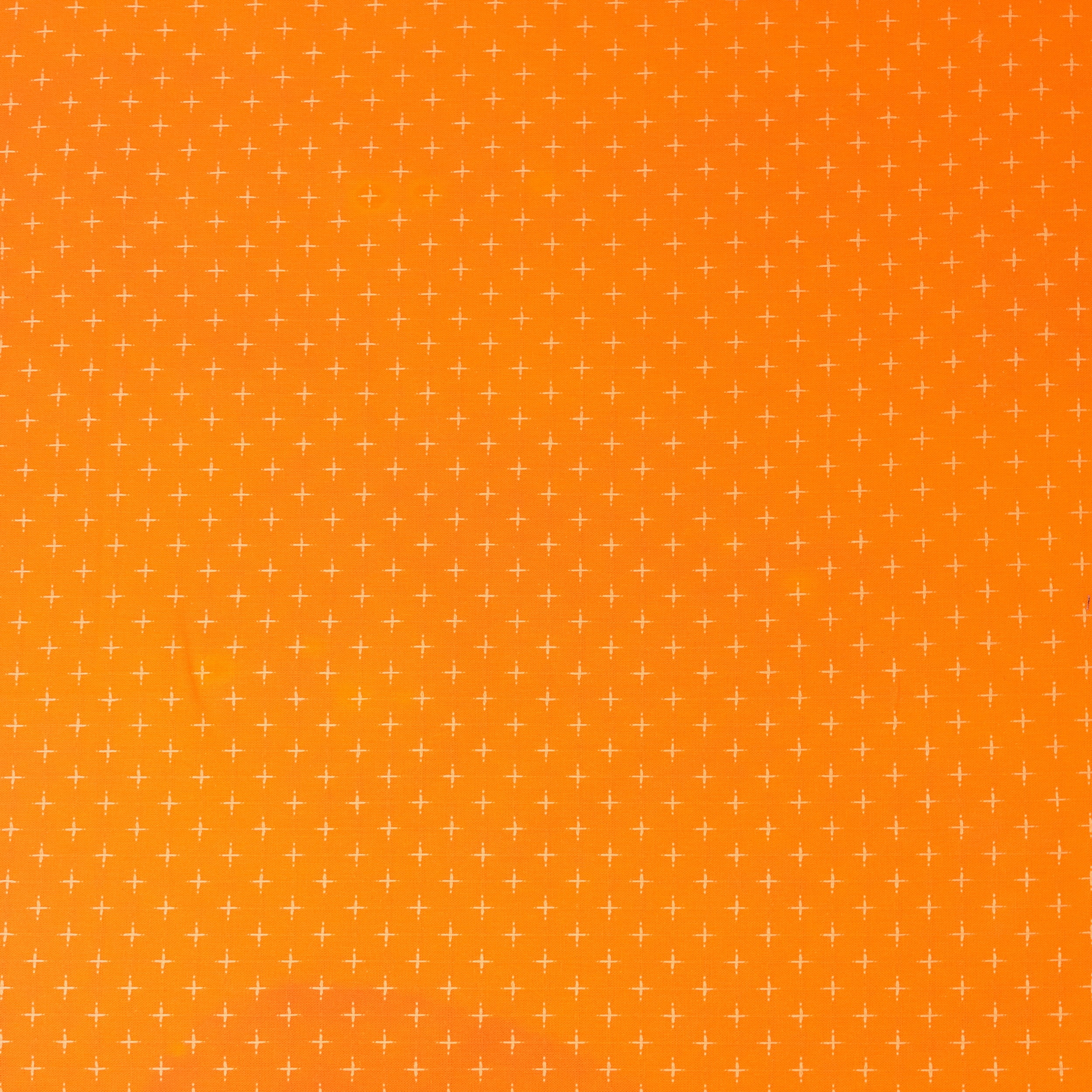 Singer Fabric, 100% Cotton, Sewing & Crafting, 44" Wide, Embroidery Fabric, Orange, Cut by Yard