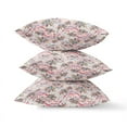thumbnail image 6 of Roses Sprayed Stars Throw Pillow with Removable Cover in Red Yellow Aqua 20x20, 6 of 6