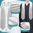 thumbnail image 5 of Endea Graduation Silver Graduation Stole, 5 of 7