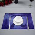 thumbnail image 2 of MKHERT Funny Space Galaxy Pi Number Mathematical Constant Placemats Table Mats for Dining Room Kitchen Table Decoration 12x18 inch,Set of 4, 2 of 4