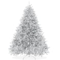 thumbnail image 1 of Árbol de Navidad Casafield de 2.3 m Plateado con Soporte de Metal, 1 of 7