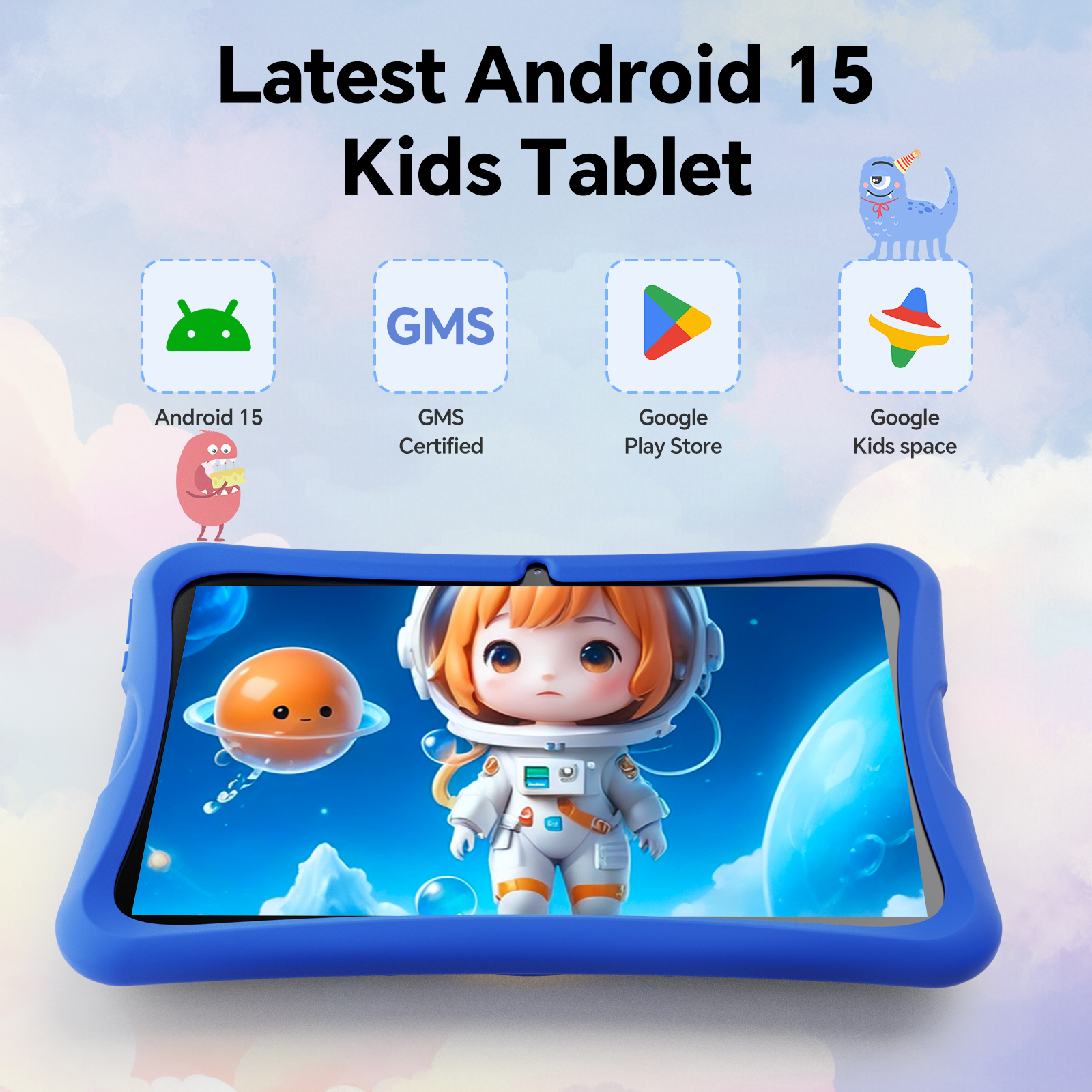 Haudio 10.1" Kids Android 15 Tablet with Parental Controls photo 4