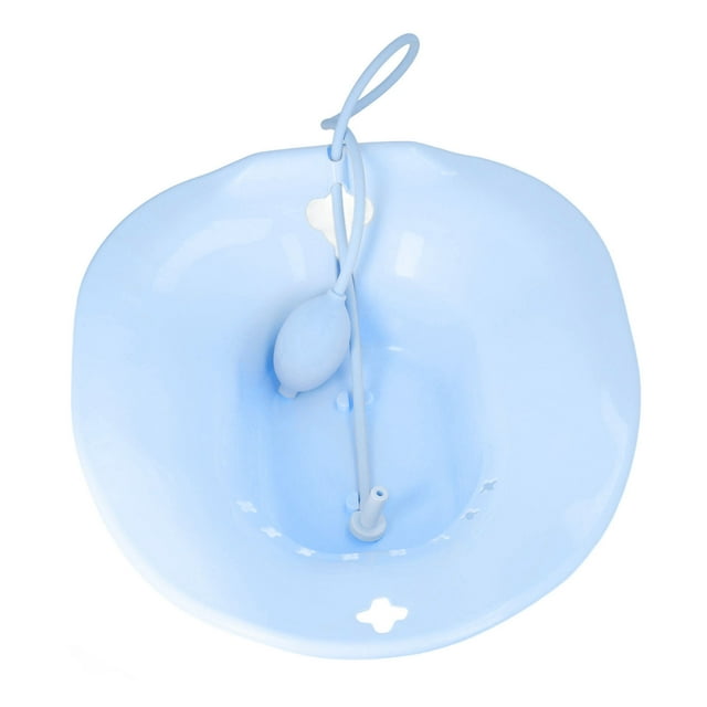 Bath Sitz Bath Universal Squat Free Toilet Bath with Flusher for Postpartum Care Hemorrhoids