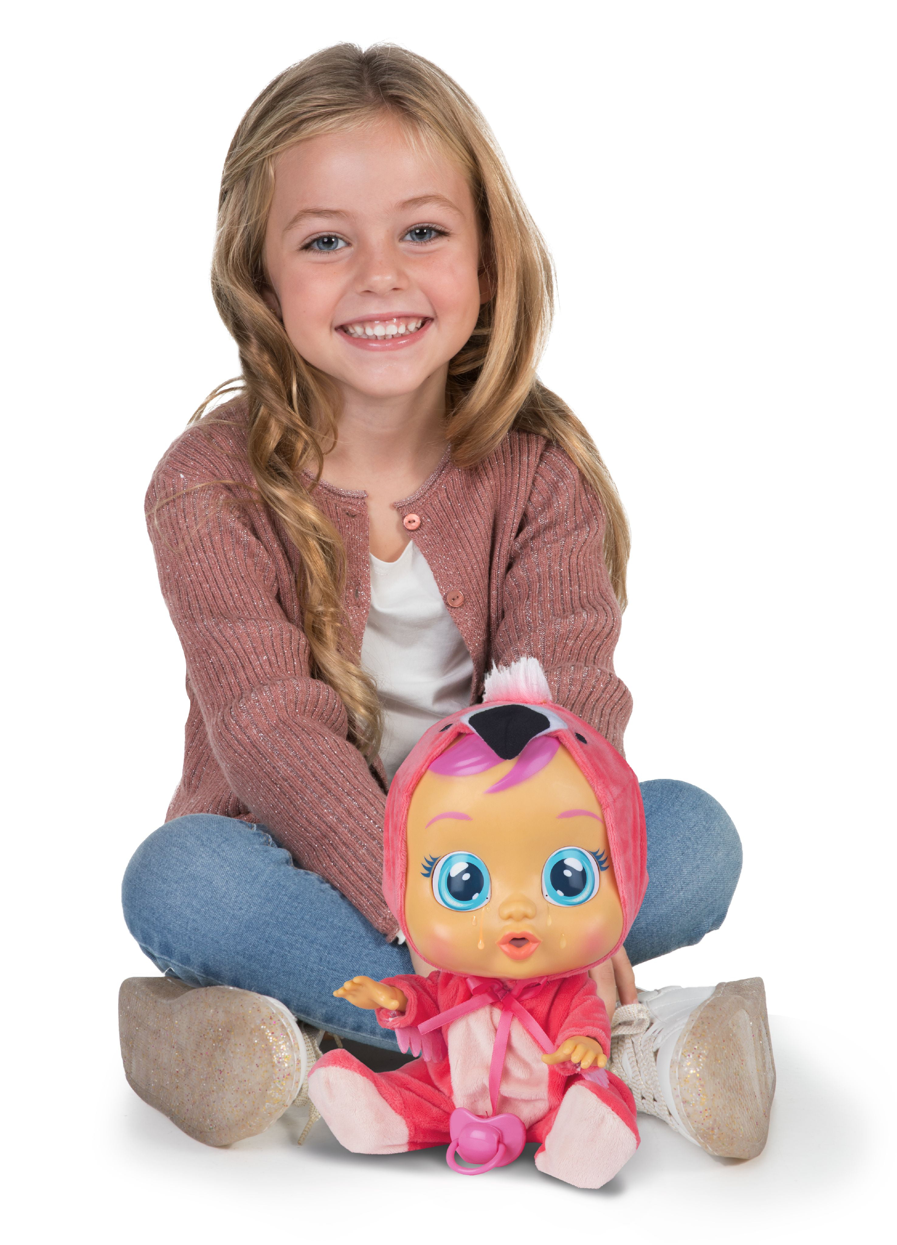 Details about   Cry Babies Fancy the Flamingo Baby Doll Interactive with Sound & Real Tears NEW 
