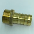 thumbnail image 4 of Brass Male Thread Fitting 3/4" 19mm Pneumatic Hose Connector Adapter Barb, 4 of 8