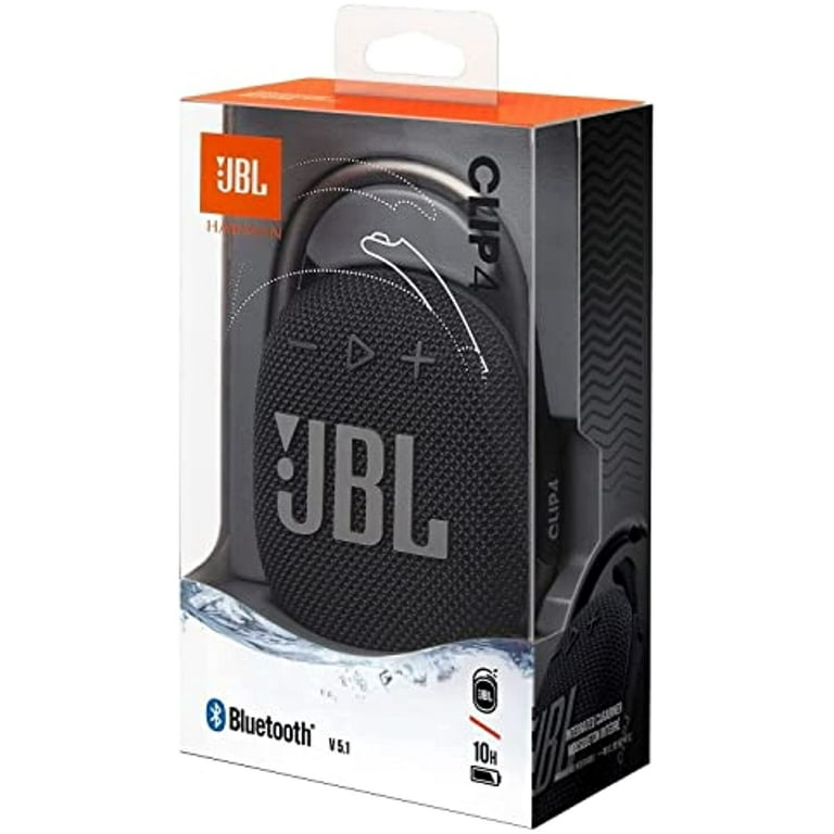 2 Units JBL Clip 4 Portable Bluetooth Speaker (Black), 1 - Harris