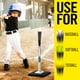 thumbnail image 5 of Camiseta de bateo de béisbol PLAYAPUT Professional con base pesada, 5 of 7